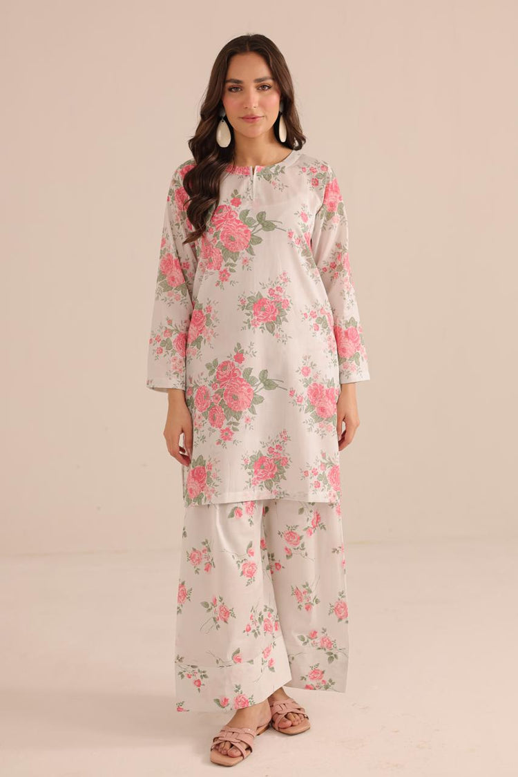 2 PC SUMMER LAWN DRESS - PRT3013