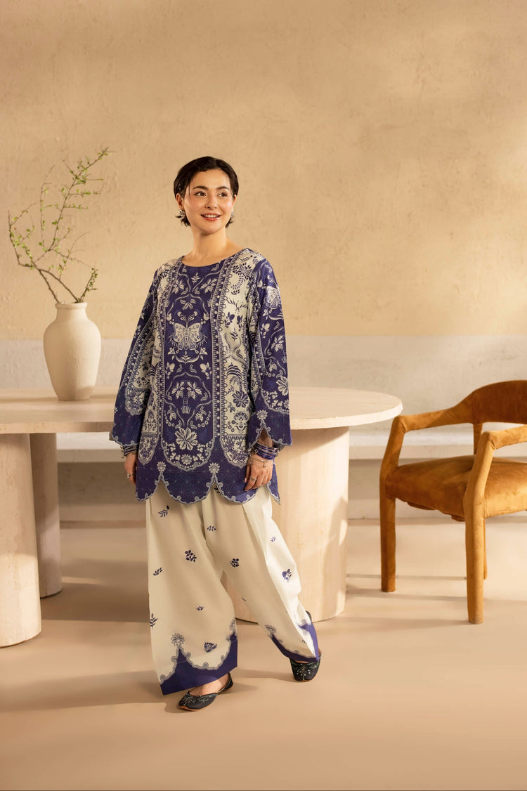 2 PC PRINTED DRESS - HM03