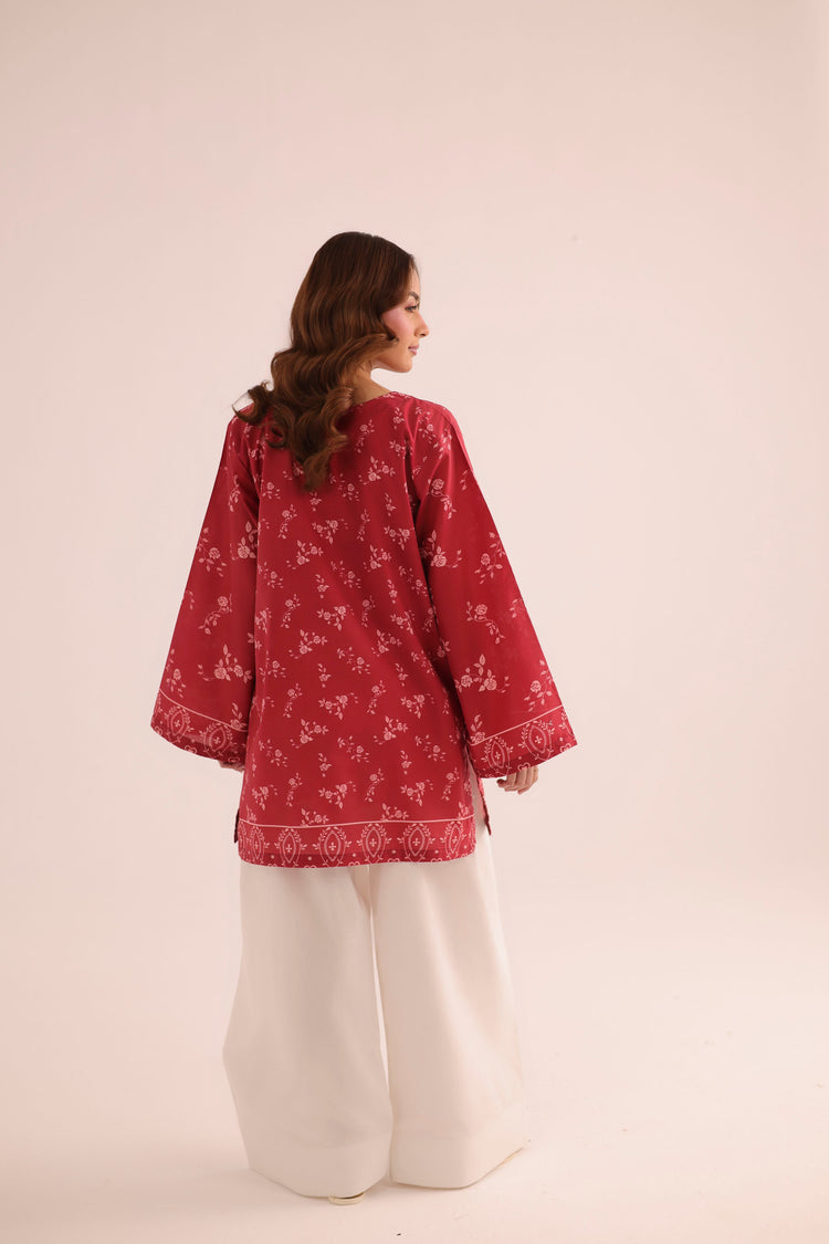 1 PC PRINTED LAWN KURTA - PRT L43290