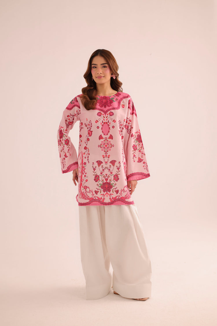 1 PC PRINTED LAWN KURTA - PRT L43292