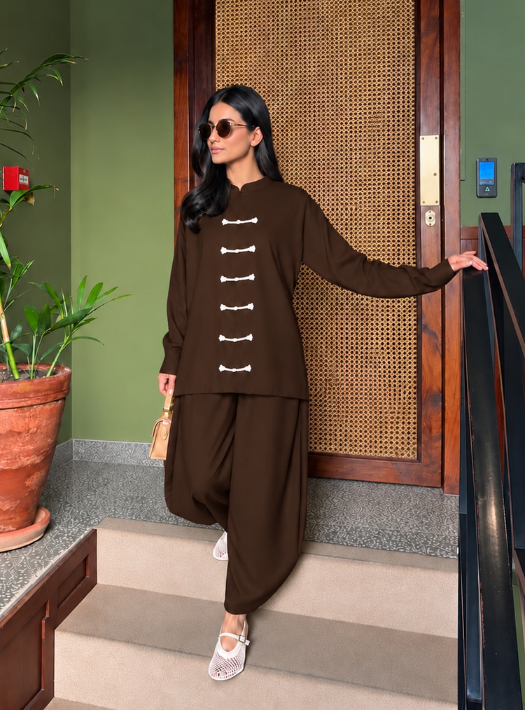 MANDARIN SET - BROWN