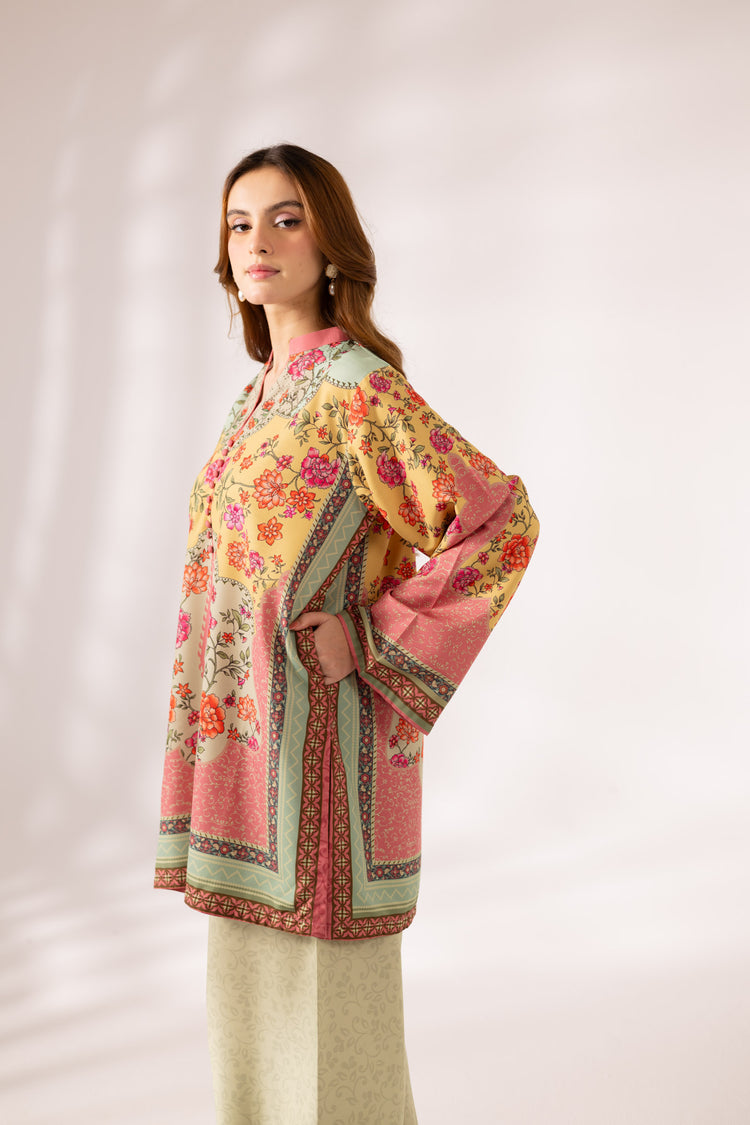 2 PC SUMMER LAWN DRESS - PRT L38