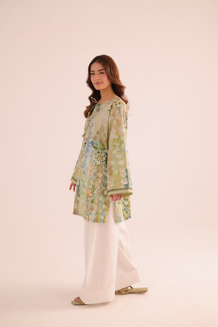 1 PC PRINTED LAWN KURTA - PRT L43302