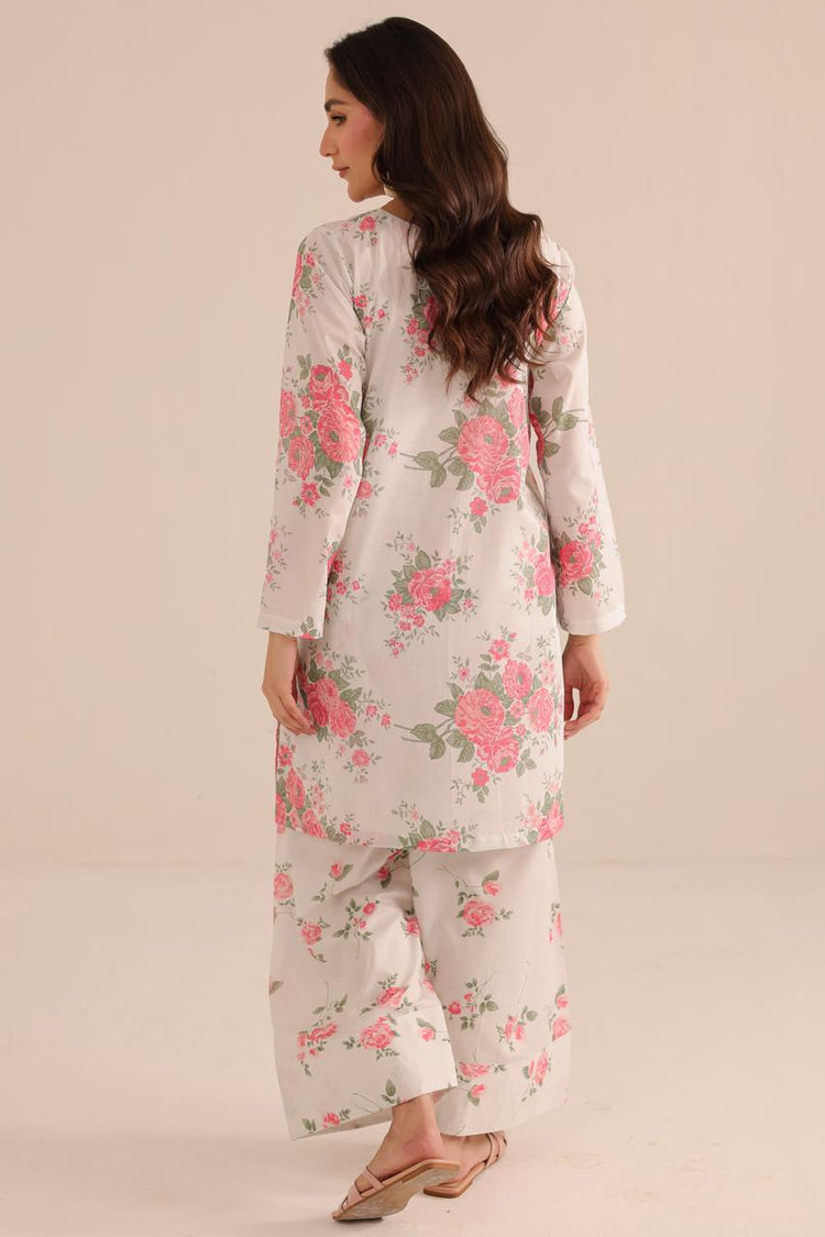 2 PC SUMMER LAWN DRESS - PRT3013