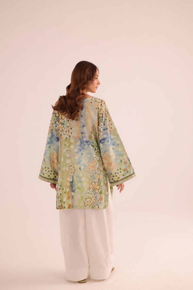 1 PC PRINTED LAWN KURTA - PRT L43302