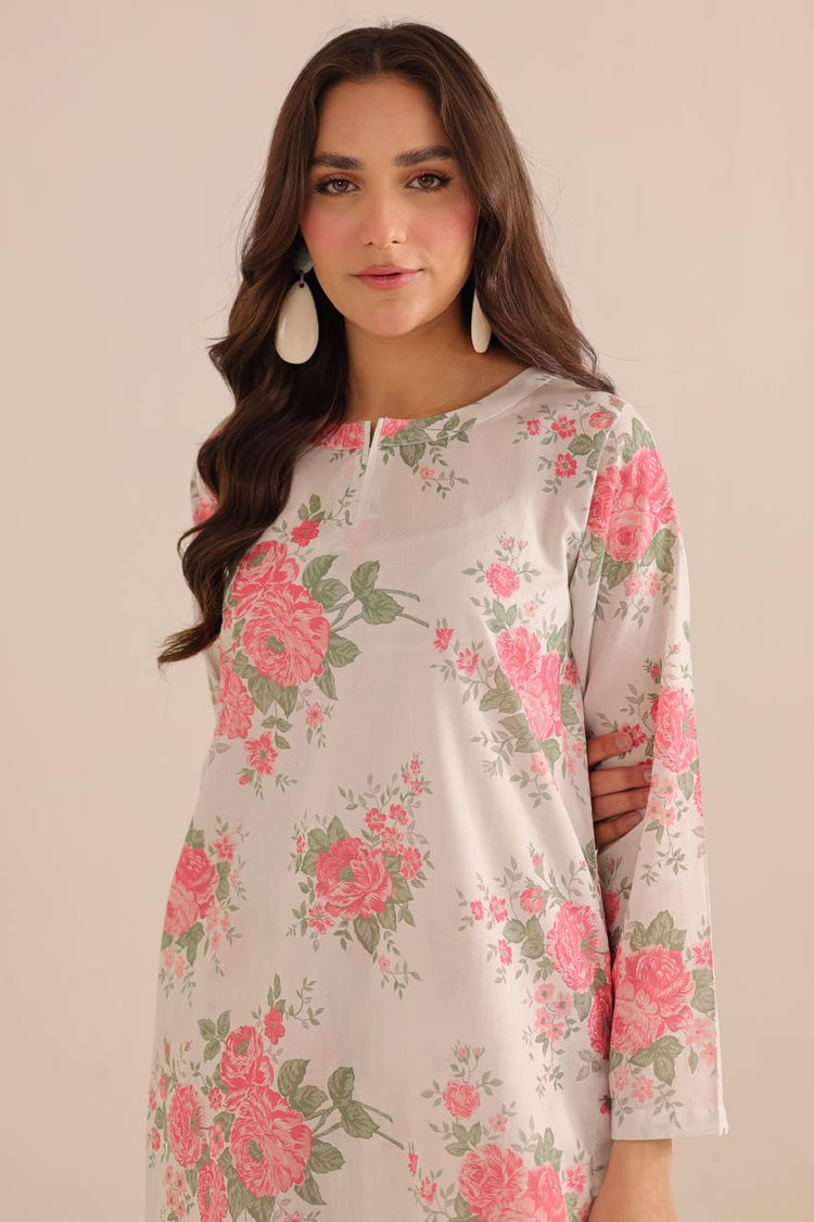 2 PC SUMMER LAWN DRESS - PRT3013