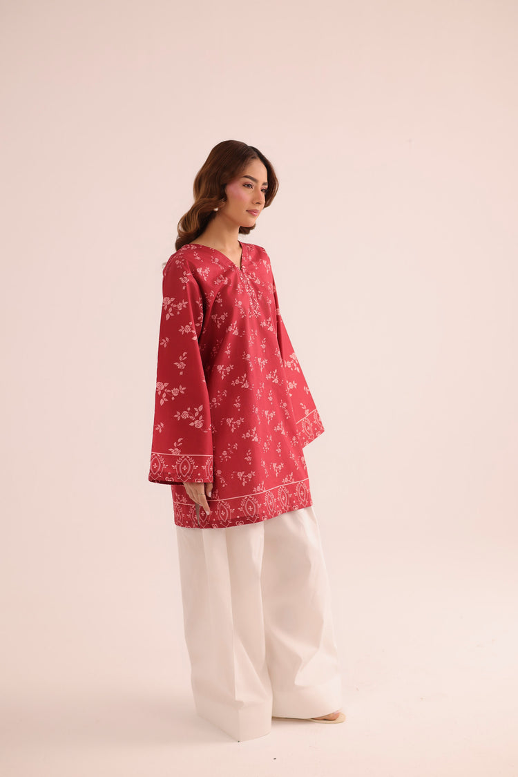 1 PC PRINTED LAWN KURTA - PRT L43290