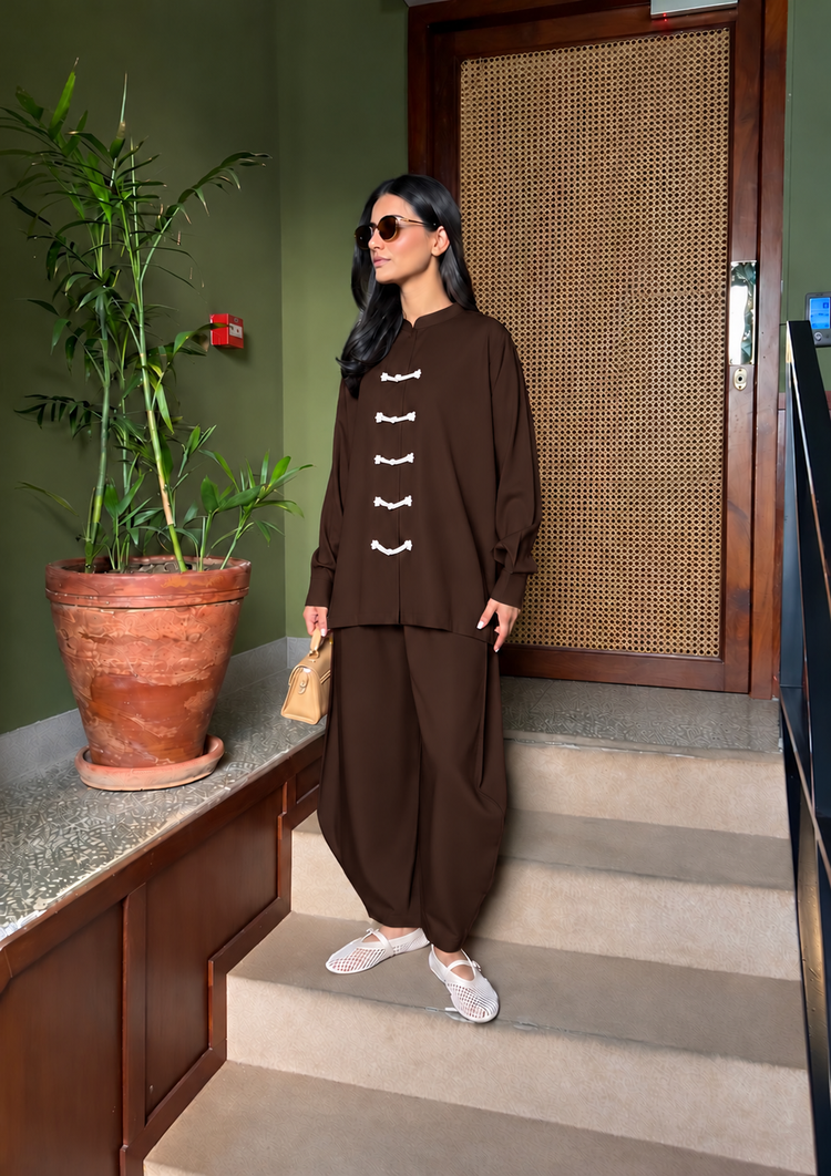 MANDARIN SET - BROWN