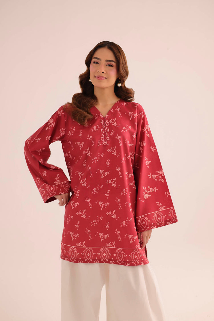 1 PC PRINTED LAWN KURTA - PRT L43290