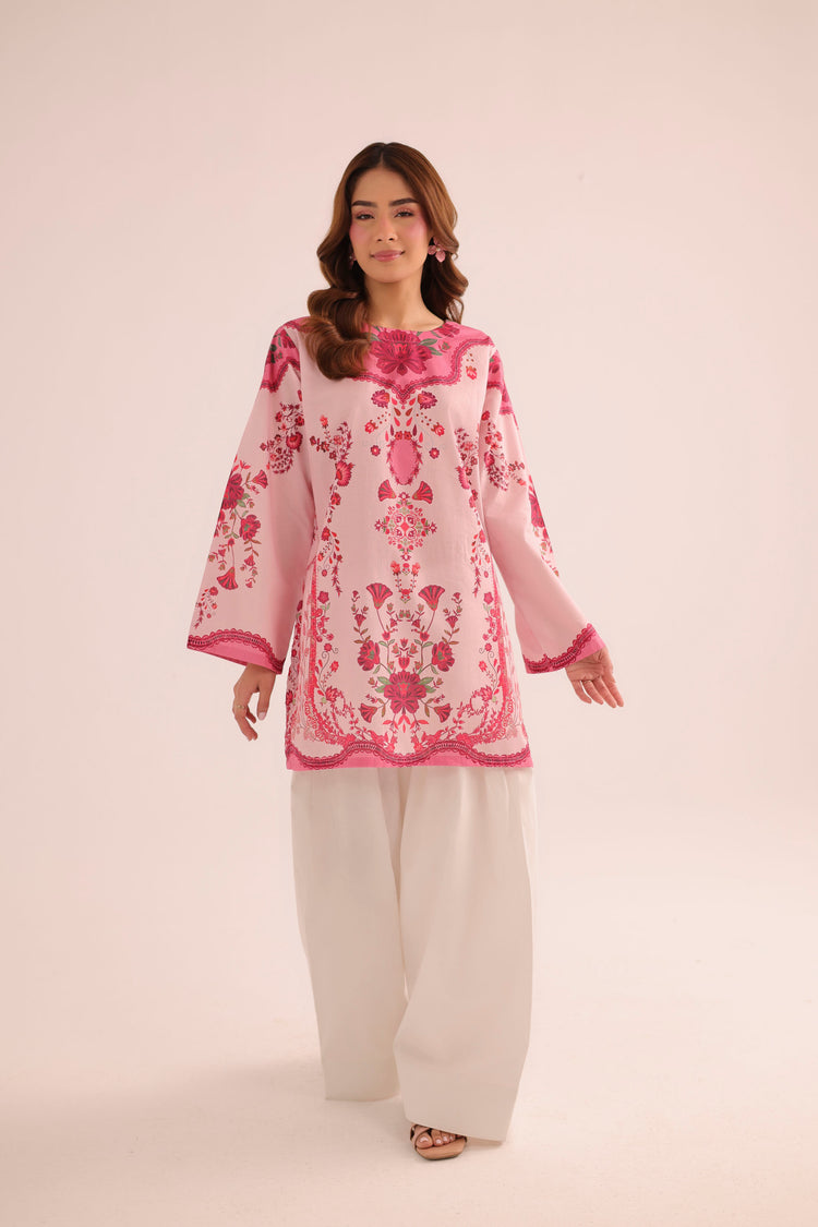 1 PC PRINTED LAWN KURTA - PRT L43292