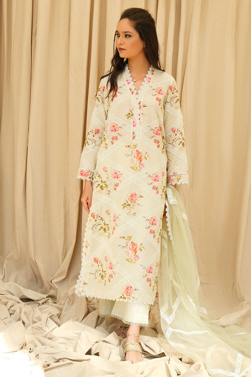 FARIDA HASAN SPRING '23 | ROSE GARDEN PRINT