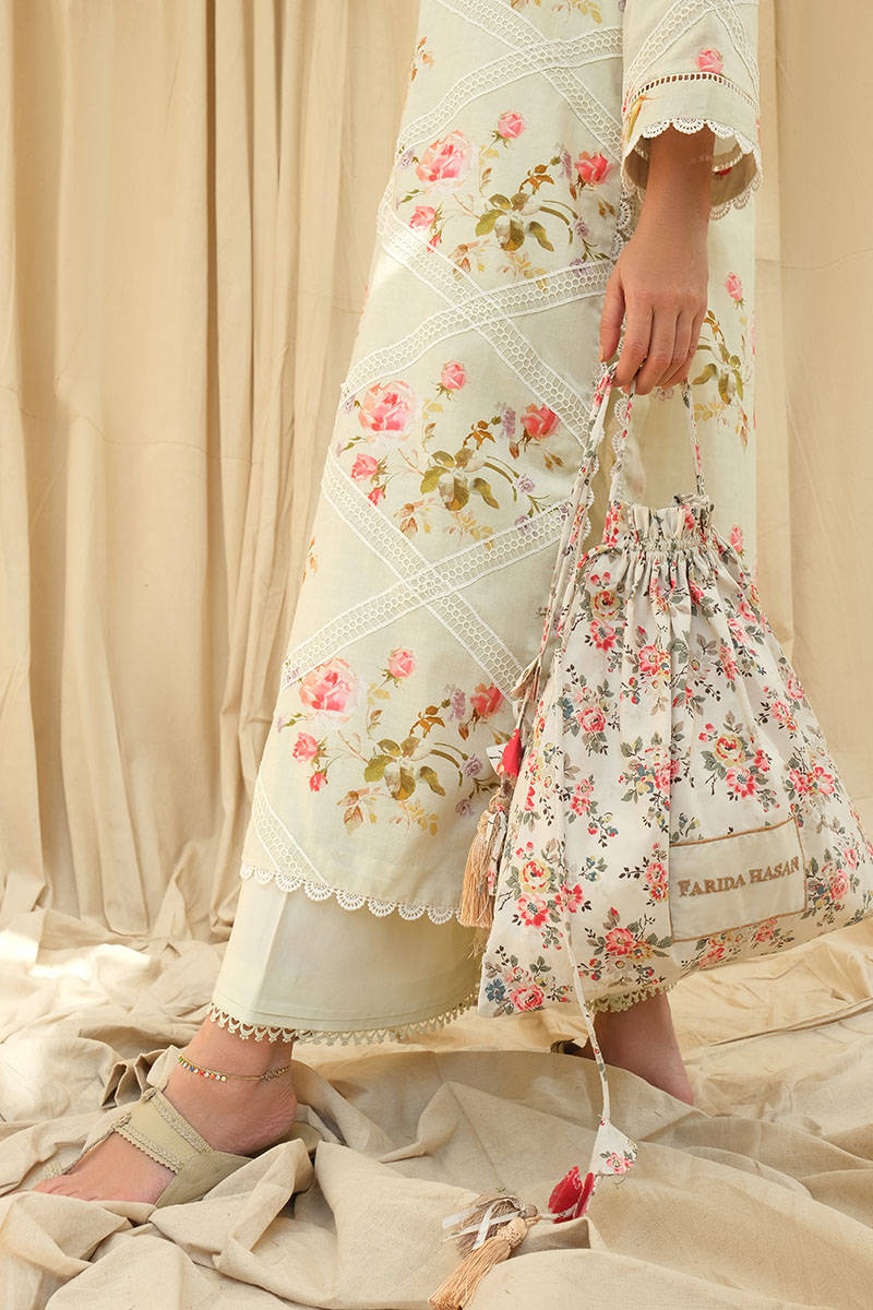 FARIDA HASAN SPRING '23 | ROSE GARDEN PRINT