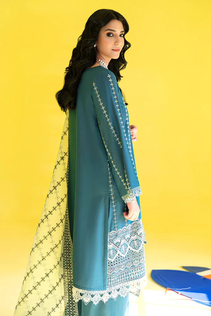 CROSS STITCH LAWN '23 | URAAN | BERYL GRACE