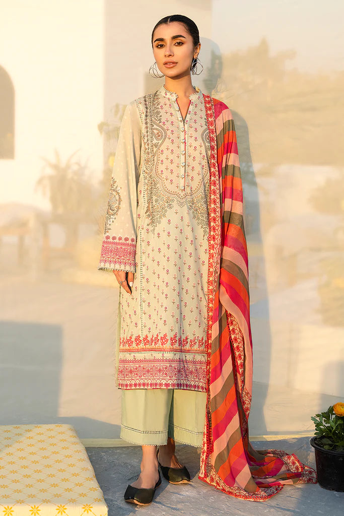CROSS STITCH LAWN '23 | URAAN | CASHMERE ORNATE