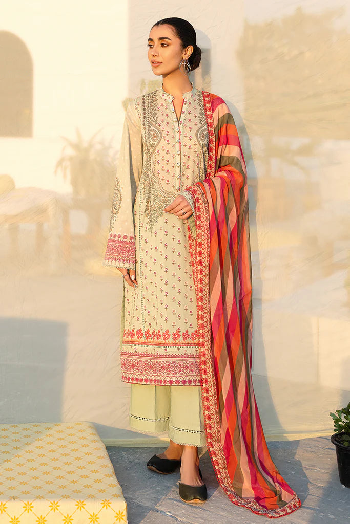 CROSS STITCH LAWN '23 | URAAN | CASHMERE ORNATE