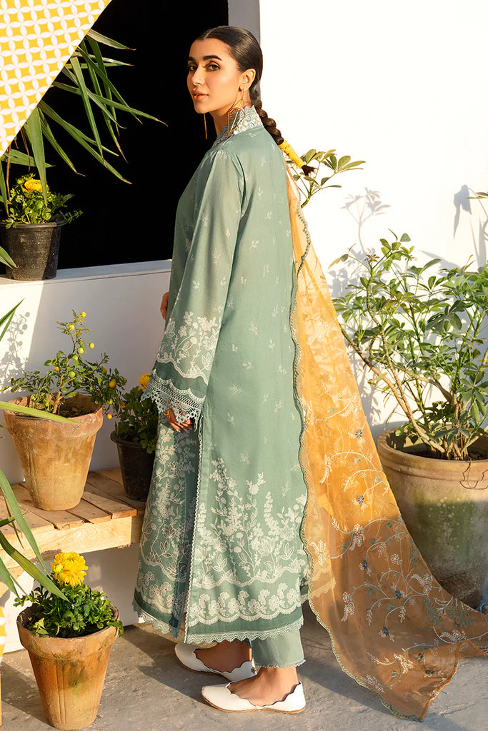 CROSSTITCH LAWN '23 | URAAN | SAGE BRIER