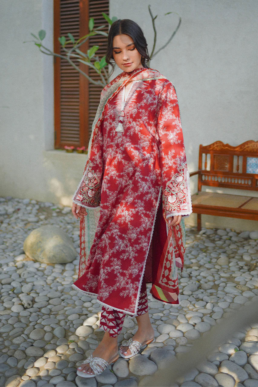 SANIA MASKATIYA UNSTITCHED '23 | ELAAM (A)