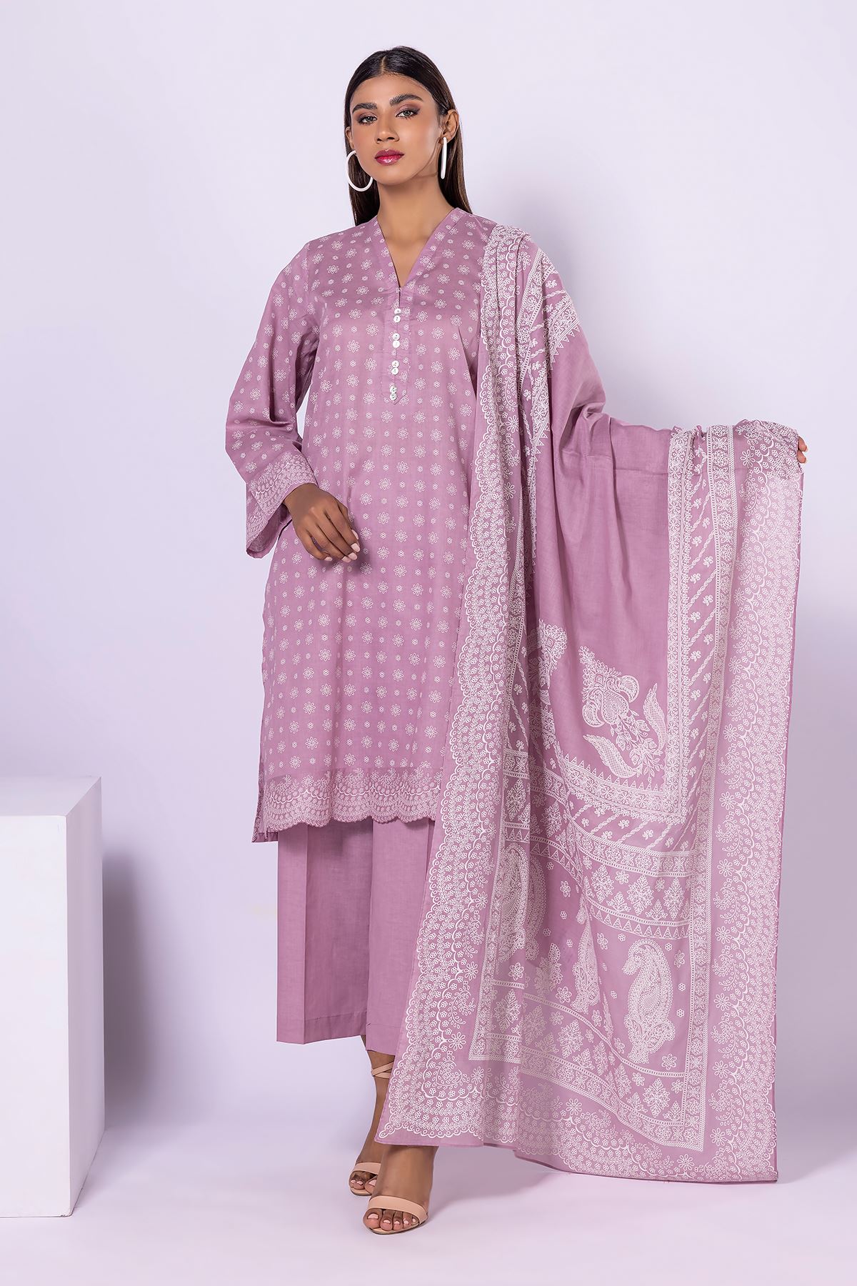 KHAADI LAWN | 3 PIECE SUIT