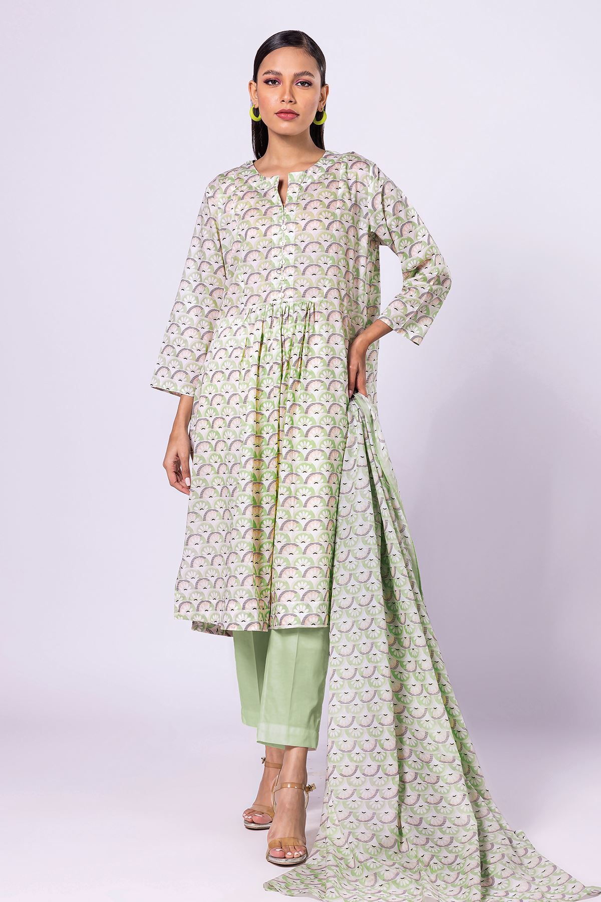 KHAADI LAWN | 3 PIECE SUIT