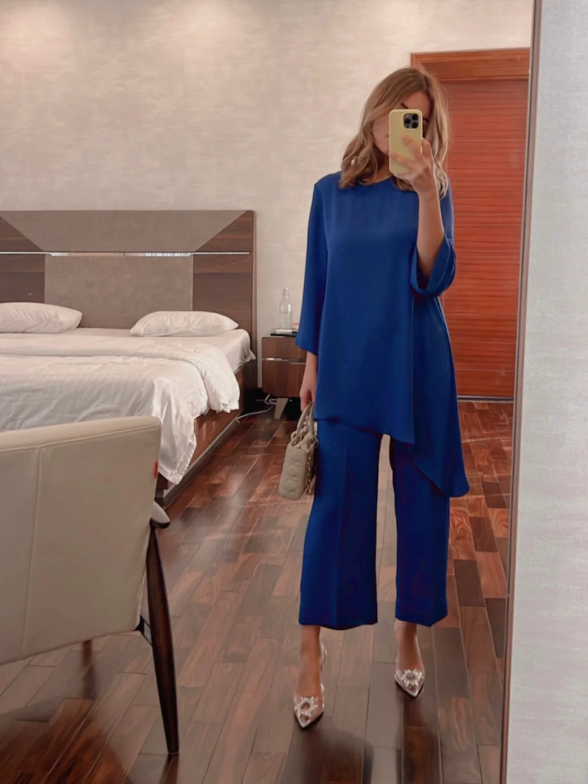 SAK ATELIER CO-ORDS | BRIGHT BLUE VERIE SET