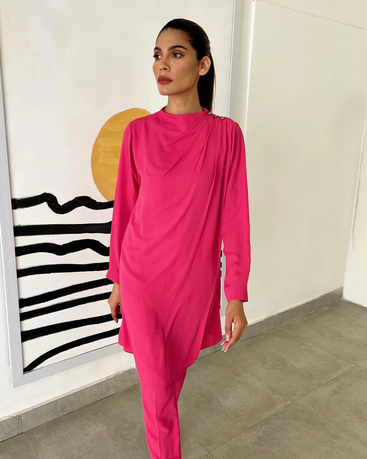 NEON PINK ABBY SET